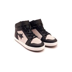 Old Soles Galactica Leather Sneaker, Black